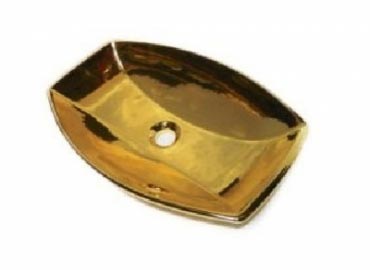 Catron 60 Countertop Washbasin 60x38xh11,5 With Drain In Chrome Finish