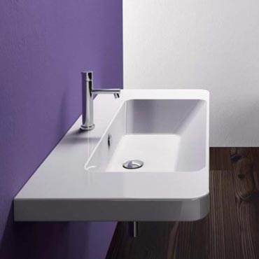 Proiezioni Wall Mounted Washbasin 1050 X 420 Mm