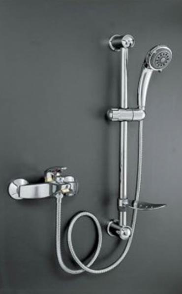 Cabriole Wall-mount Shwr- Lever Handle- Multi Way Shwr- Polished Chrome