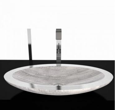 Ares Alumix Countertop Washbasin 650 X 400 Mm