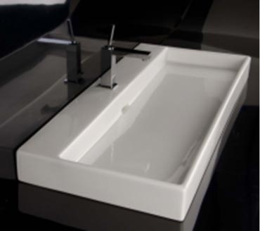 Urban 100 Counter Top Wash Basin ( 100 X 45 X H8 Cm ).