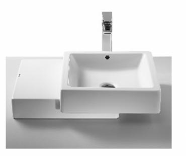 Com 600x450 Mm Washbasin Bowl - White